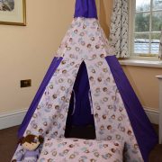 Glitter Princess on Purple Teepee