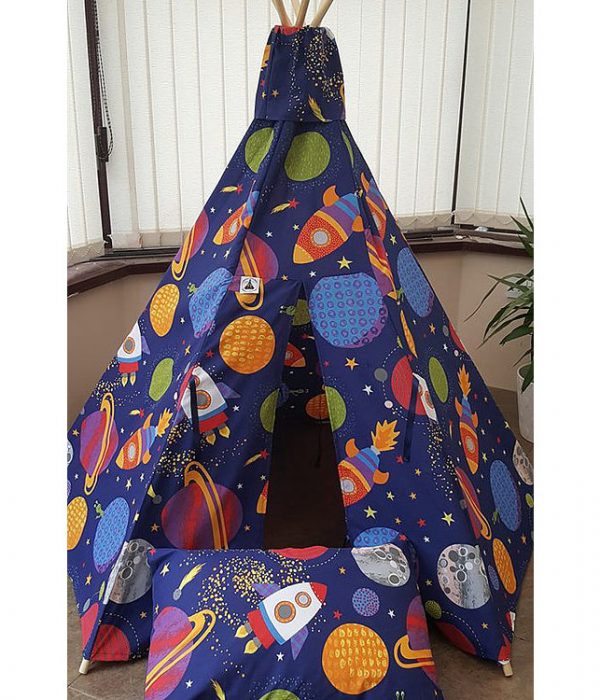 Space Teepee Childrens Play Tent