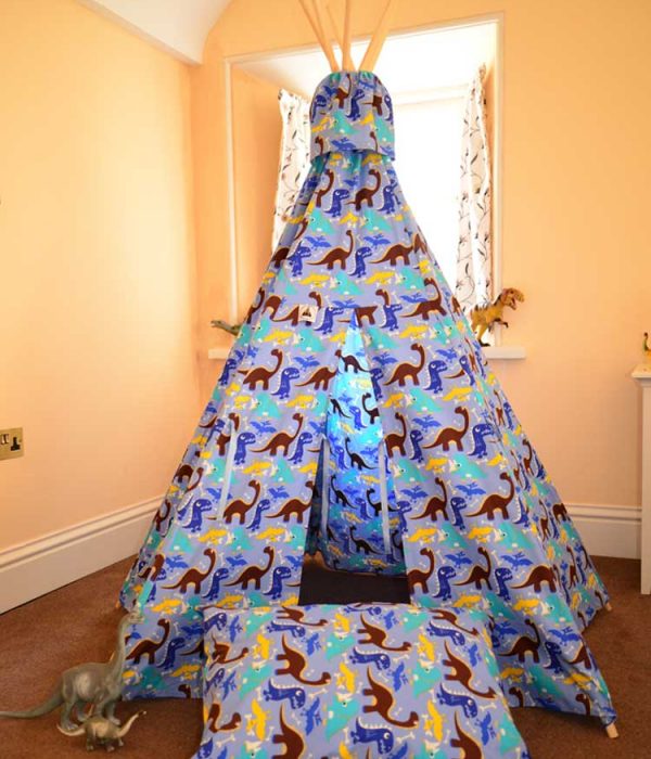 Dinosaur Teepee Childrens Bespoke Teepees